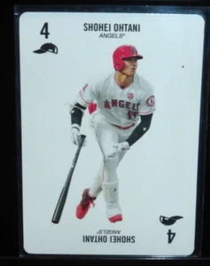 2020 TOPPS KENNY MAYNE SERIES 2 SHOHEI OHTANI 4 OF HATS RARE PLAYING DECK CARD - Picture 1 of 1