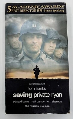 Saving Private Ryan VHS (1998) - NTSC - English - VG (Tested) - Image 1 of 4