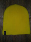New Burton Boarding Skiing Slope Sports Soft Yellow Lightweight Knit Beanie Hat 