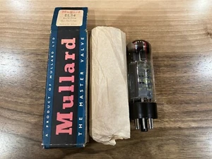 Nuevo de Lote Antiguo Tubo Mullard EL34 (Dorado/Amarillo Impreso xf2 OO getter, B2F1) - Imagen 1 de 6