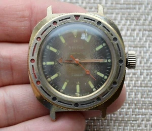 Watch USSR Commander Military Soviet Komandirskie Vostok Wostok Rare Vintage - Picture 1 of 4