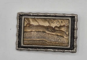 Wonderstone Rainbow Rock Vintage Belt Buckle - Picture 1 of 9