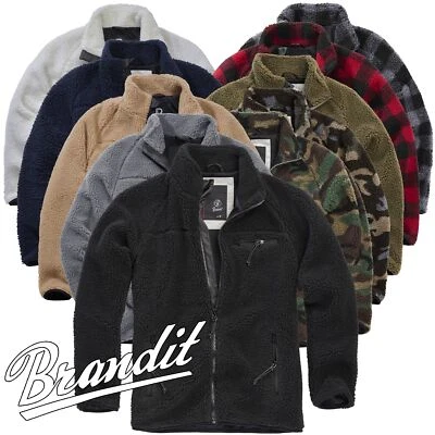 Brandit Teddyfleece Fleece Jacke Jäger Outdoor Jagd Polar Jacket Ranger S-5XL - Bild 1 von 4