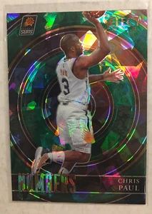 2021 Select Chris Paul Green Ice Numbers Prizm - Picture 1 of 2