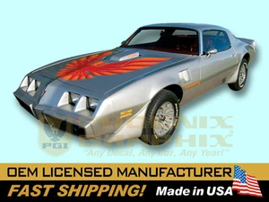 1978 1980 Trans Am Firebird Calcomanía Kit de Gráficos a Rayas ¡Completo! - Imagen 1 de 1