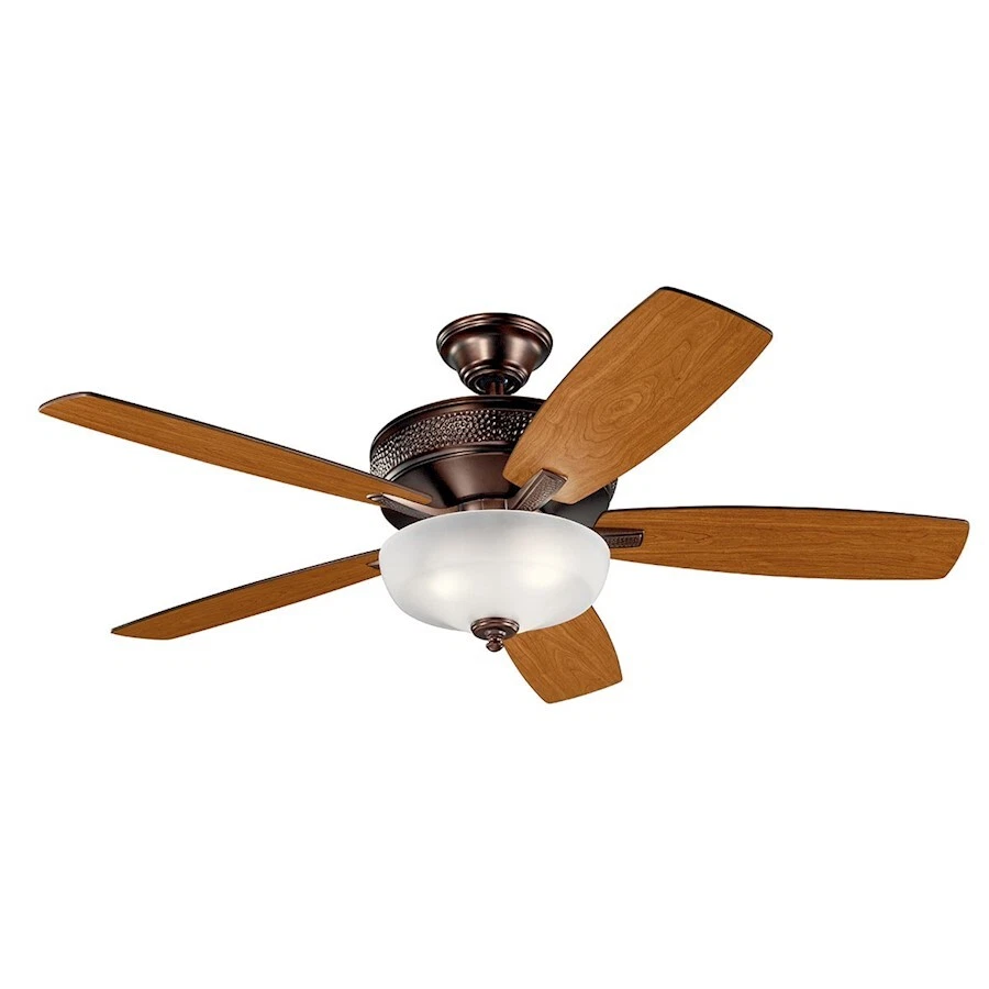 Kichler Monarch II Select 52" Ceiling Fan, Oil Brushed Bronze - 339413OBB - Image 1 of 1