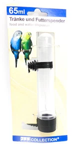 Wasserspender Futterspender Wassertränke rund mit Halter 65 ml 1-25 Stück (J95) - Bild 1 von 2