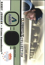 2002 Fleer Platinum Clubhouse Memorabilia Baseball Card #18 Randy Johnson