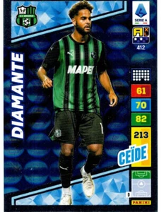 PANINI ADRENALYN XL CALCIATORI 2023-2024 CARD N. 412 CEIDE (DIAMANTE) SASSUOLO - Picture 1 of 2