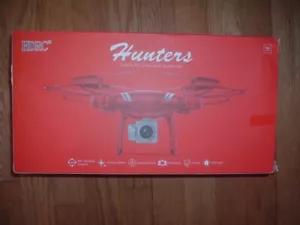Hunters HDRC 2.4 GHz R/C Gyro Remote Control 6 Axis Quadcoper Camera Drone Red - Picture 1 of 5