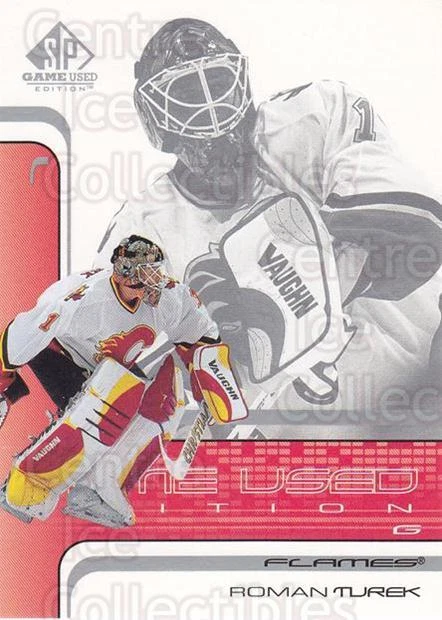 2001-02 SP Game Used #6 Roman Turek - Image 1 of 1