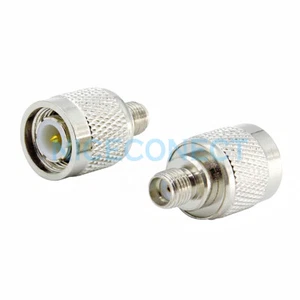 SMA-TNC Adapter SMA Jack Female to TNC Plug Male straight Connector for Wireless - Picture 1 of 4