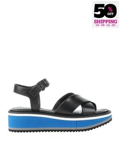 RRP€445 ROBERT CLERGERIE Leather Sandals US7.5 UK5 EU37 FR38 Made in France - Imagen 1 de 9