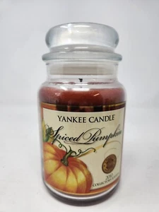 Yankee Candle Spiced Pumpkin 2010 Collectors Edition Autumn Fall 22 oz. 1210964 - Picture 1 of 4