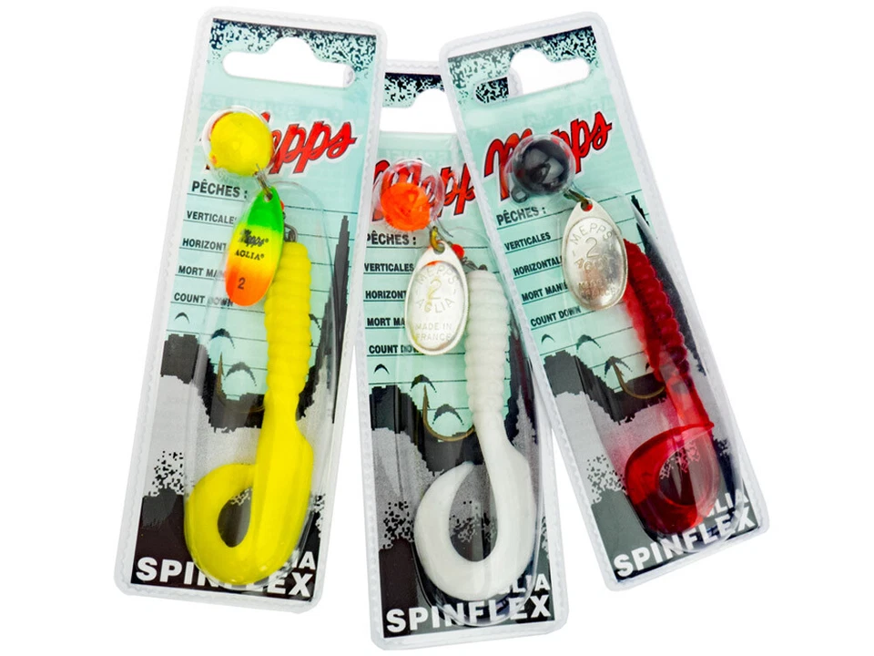 Mepps Aglia Spinflex #2 14g Esche Cucchiaini Perca Lucioperca Luccio COLORI - Immagine 1 di 1