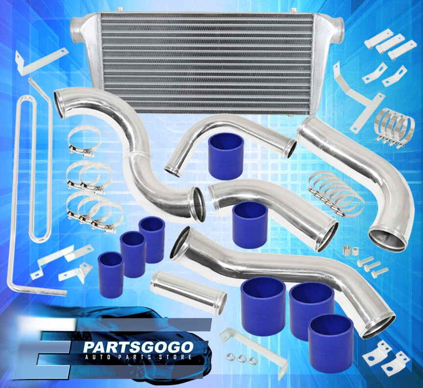 1992-1997 Mazda Rx-7 Turbo Charger 31X11.5X3 Intercooler + Piping Kit Blue - Изображение 1 из 1