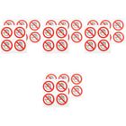 40 Pcs Car Decals Sign Stickers Safety Labels Warning Automatic Door