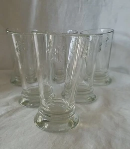 6 LA ROCHERE Iced Tea Glasses PARIS MUSEES Bee Napoleon 5.5" - Picture 1 of 6
