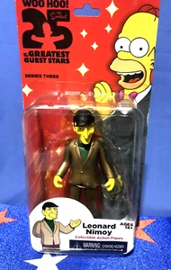 The Simpsons 25 of the Greatest Guest Stars "Leonard Nimoy" Serie 3 Figur - Bild 1 von 3