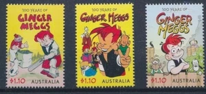 Australia 2021 - 100 Years of Ginger Meggs - Set of 3 - MNH - Picture 1 of 1