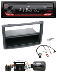 JVC DAB Lenkrad Bluetooth USB Autoradio für Renault Megane 2009-2012 - Bild 1 von 9