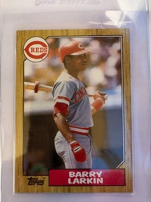 1987 年 Topps Barry Larkin #648 - 近乎完好 - 辛辛那提红人队 — 第 1/4 张图片
