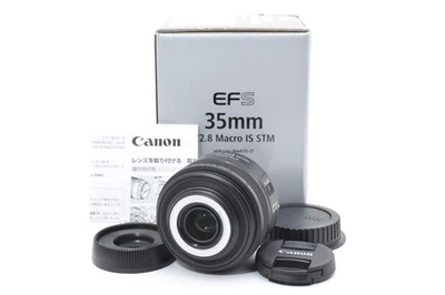 hermosa lente gran angular Canon Macro EF-S 35 mm f/2,8 IS STM de JAPÓN [sin usar] Foto 1 de 4
