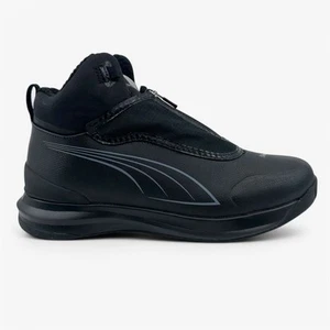 PUMA Drylbl Boot Black Cool Dark Gray Mens Waterproof Golf Shoes - Picture 1 of 6