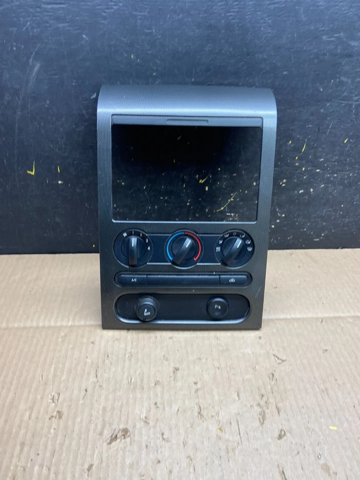 Ford F150 2004 a 2008 radio clima tablero bisel envolvente negro V1388 DG Foto 1 de 4