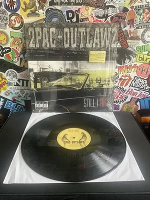 2PAC + OUTLAWZ Still I Rise VG++ VINYL W/HYPE STICKER RARE Foto 1 de 2