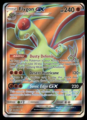 Flygon GX (Full Art) Ultra Rare SM - Cosmic Eclipse 218/236 NM - Image 1 of 2