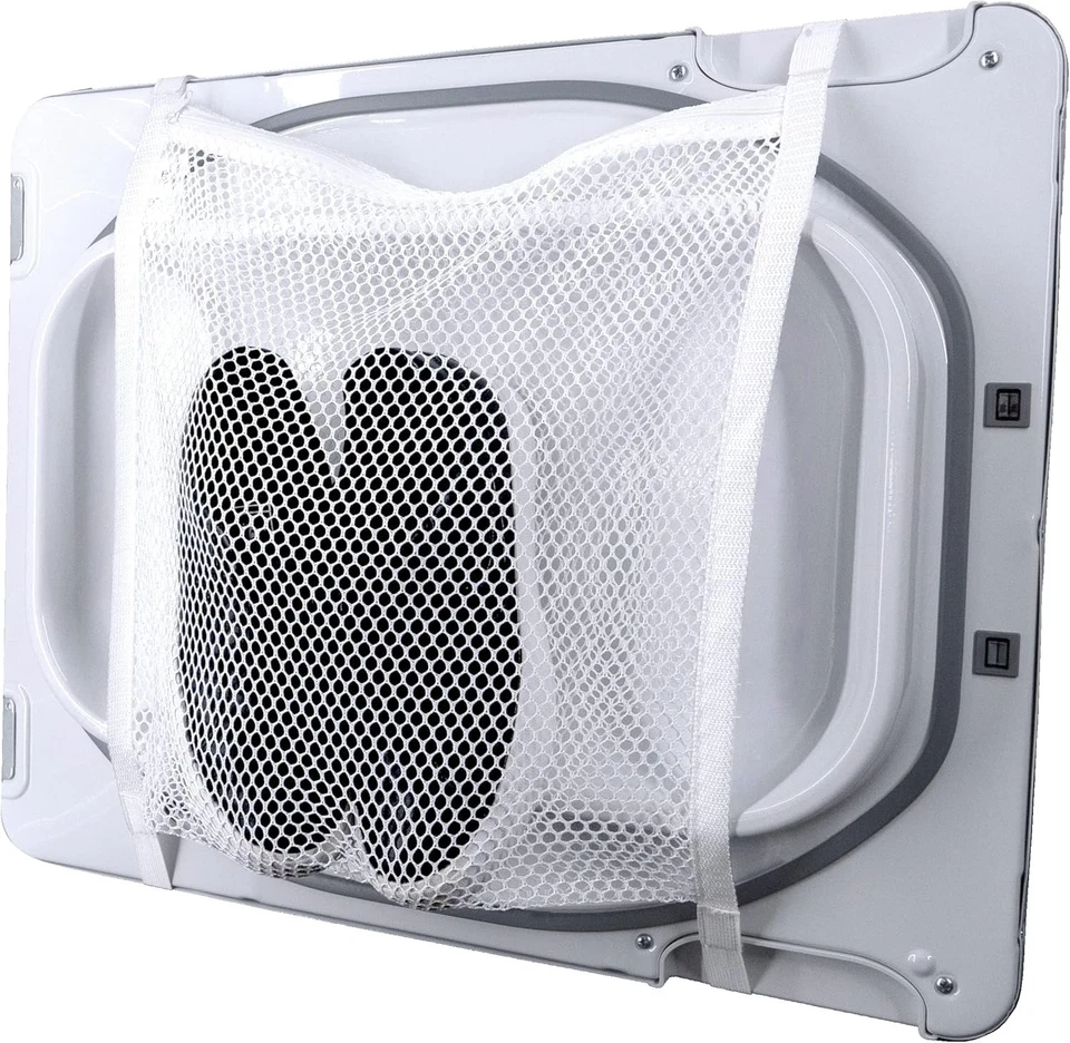 Большой прачечной сетки кроссовок обуви деликатесы стирки и сухой молнии сумка, регулируемые ремни - Изображение 1 из 4