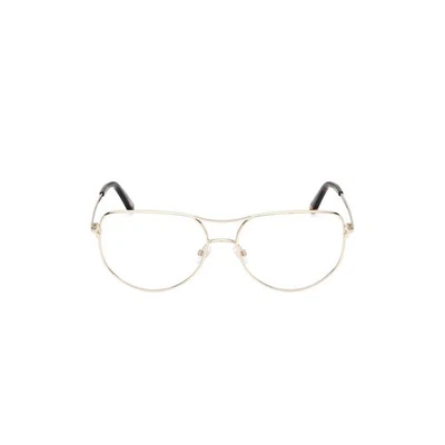 Emilio Pucci EP5247 032 Gold Aviator Metal Eyeglasses Frame 59-16-140 Foto 1 de 3