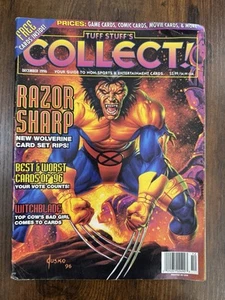 Vintage Tuff Stuff's Collect! Magazine Dec 1996 Non Sports Cards Wolverine - Picture 1 of 7