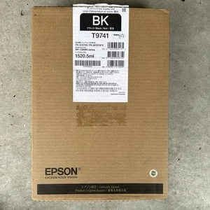 Epson WF-C869R Black Ink Cartridge (C13T974100) T9741 / 1520.5 ml genuine - Afbeelding 1 van 2