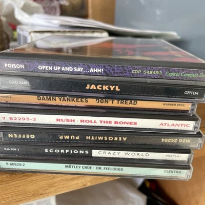 CD’s Lot 7 CD’s 80’s Hair Metal / Hard Rock CD’s Foto 1 de 3