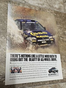 1996 Subaru Impreza WRC World Rally 555 Printanzeige Magazin Werbung - Bild 1 von 4