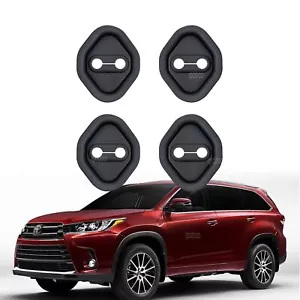 4pcs Silicone Door Lock Protector Shock-absorbing Cover For Toyota Highlander - Bild 1 von 15