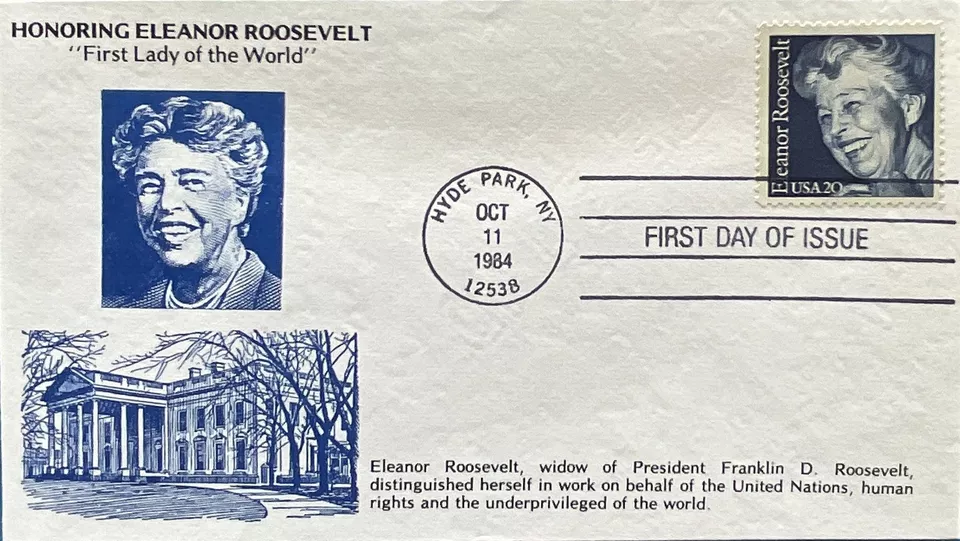 KMC Venture 2105 Eleanor Roosevelt Widow of FDC First Lady of the World  - Image 1 of 1