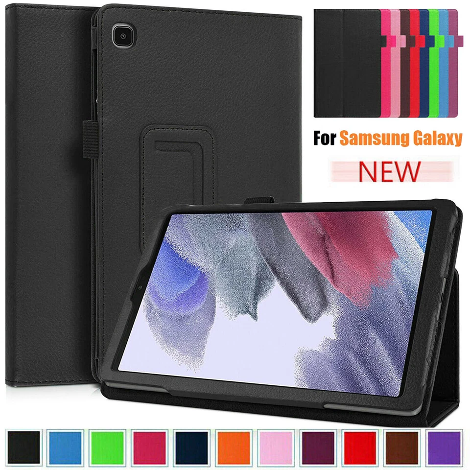 For Samsung Galaxy Tab A A7 S6 A8 S7 T220 T500 P610 T580 X200 Leather Case Cover - Image 1 of 4
