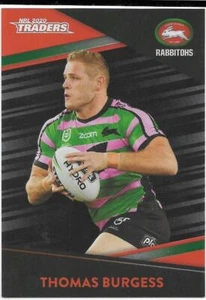 2020 Nrl Traders Platinum Parallel (PS112) Thomas BURGESS Rabbitohs - Picture 1 of 1