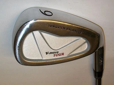 Yonex V Mass Tour Tungsten Balance 9 Iron True Temper S300 Steel Shaft V-Mass - Image 1 of 2