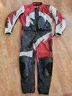 Joe Rocket Motorcycle Racing Padded Riding Leather Motorcycle Suit Size 44 -Read