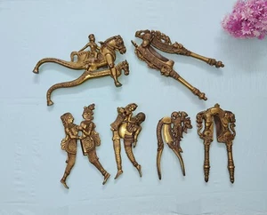 Royal Art Unique Nut Cracker Made of Brass Partyware Tool Set of 6 Pieces DM330 - Picture 1 of 10