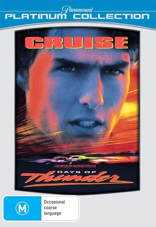 Days of Thunder (DVD, 1990) PAL VGC Aus Seller - image 1 of 1