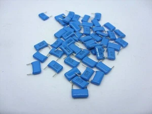 50  OF 0.01uF (10 nF)  630V  METALLIZED  FILM  CAPACITORS  10MM PITCH - Picture 1 of 3