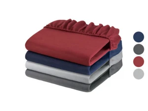 Fleece Spannbettlaken Spannbetttuch Betttusch Matratzentuch Bettlaken warm weich - Bild 1 von 11