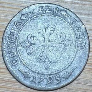 PIECE DE 1 BATZEN (4 KREUZER) CANTON SUISSE DE SOLEURE 1795 (1279) - Bild 1 von 2
