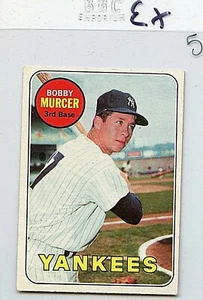 1969 Topps Bobby Murcer New York Yankees #657 HI 💥💥🎆 VG/VG+ - Bild 1 von 2