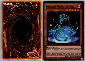 YUGIOH! EARTHBOUND PRISONER STONE SWEEPER - SUPER RARE 1ST EDITION MZMI-EN028 NM - Picture 1 of 1